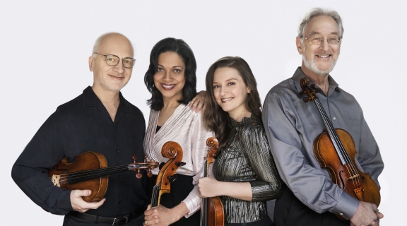 Juilliard String Quartet - Photo taken by Lisa-Marie Mazzucco